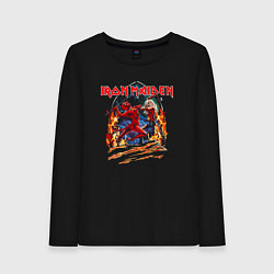 Женский лонгслив Iron Maiden Run To The Hils