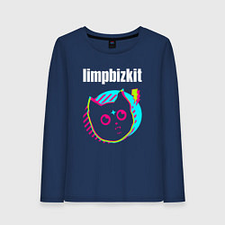 Женский лонгслив Limp Bizkit rock star cat