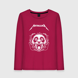 Женский лонгслив Metallica rock panda