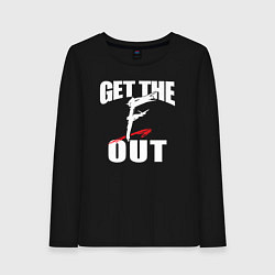 Женский лонгслив Wwe Get the F Out