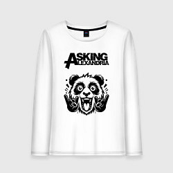 Женский лонгслив Asking Alexandria - rock panda