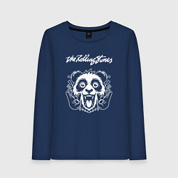 Женский лонгслив Rolling Stones rock panda