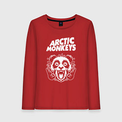 Женский лонгслив Arctic Monkeys rock panda
