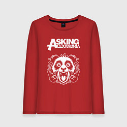 Женский лонгслив Asking Alexandria rock panda