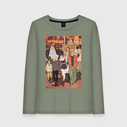 Женский лонгслив Адский рай Габимару Сагири Ямада