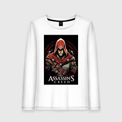 Женский лонгслив Assassins creed профиль игрока