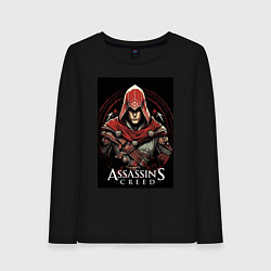 Женский лонгслив Assassins creed профиль игрока