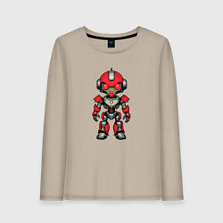 Женский лонгслив The Red robot