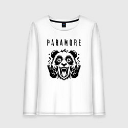 Женский лонгслив Paramore - rock panda