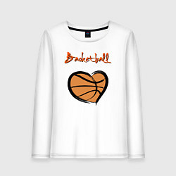 Женский лонгслив Basket lover