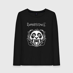 Женский лонгслив Evanescence rock panda