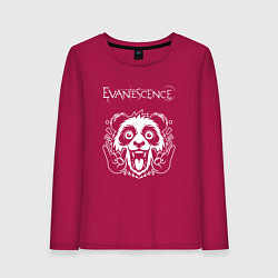 Женский лонгслив Evanescence rock panda