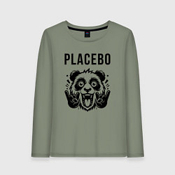 Женский лонгслив Placebo - rock panda