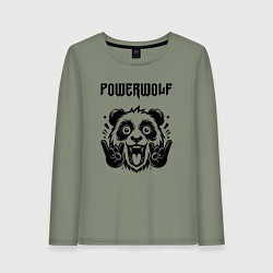 Женский лонгслив Powerwolf - rock panda