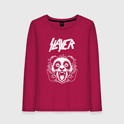 Женский лонгслив Slayer rock panda