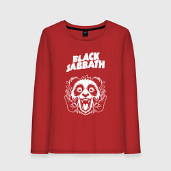 Женский лонгслив Black Sabbath rock panda