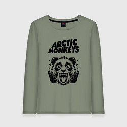 Женский лонгслив Arctic Monkeys - rock panda