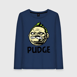 Женский лонгслив Pudge Face