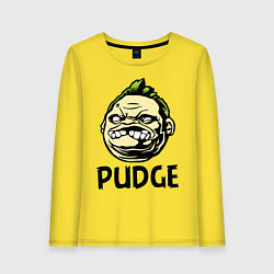 Женский лонгслив Pudge Face