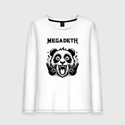 Женский лонгслив Megadeth - rock panda