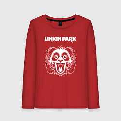 Женский лонгслив Linkin Park rock panda