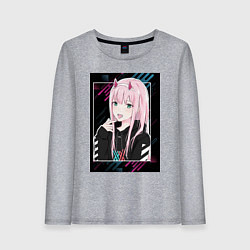 Женский лонгслив Zero Two is darling