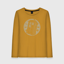 Женский лонгслив Time tardis