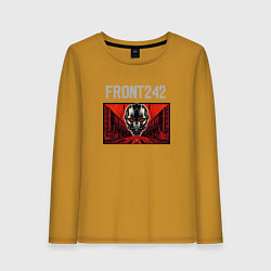 Женский лонгслив Front 242 - tour with fla