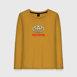 Женский лонгслив Toyota brend auto