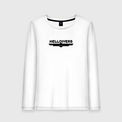 Женский лонгслив Helldivers Logo