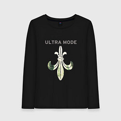Лонгслив хлопковый женский Depeche Mode - Ultra mode, цвет: черный