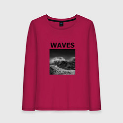 Женский лонгслив Waves