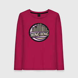 Женский лонгслив Район Гонконг
