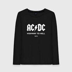 Женский лонгслив AC DC - Highway to hell 1979