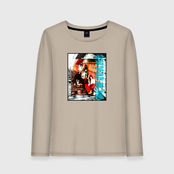 Женский лонгслив NewJeans grunge