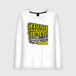 Женский лонгслив Garage tuning team