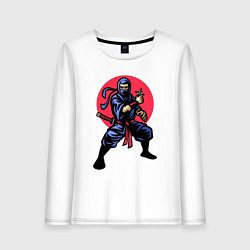Женский лонгслив Warrior ninja