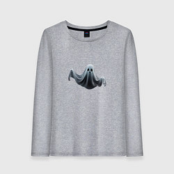 Женский лонгслив Привидение Икс
