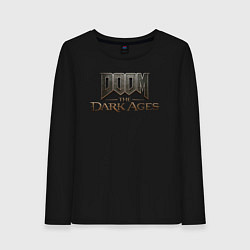 Женский лонгслив Doom the dark ages logo