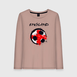 Женский лонгслив Football England