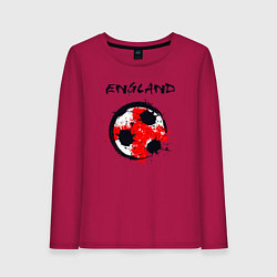 Женский лонгслив Football England