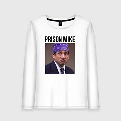 Женский лонгслив Prison mike Michael Scott - офис