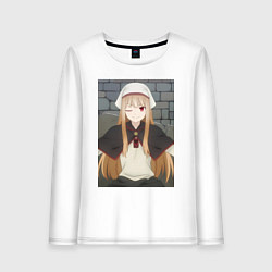 Женский лонгслив Волчица и пряности Холо в платке