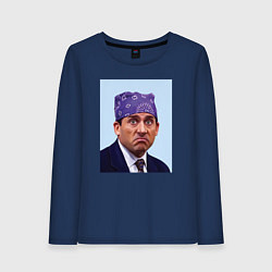 Женский лонгслив Michael Scott - Prison mike the office meme