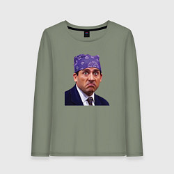 Женский лонгслив Prison mike Michael Scott офис