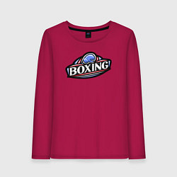 Женский лонгслив Boxing sport