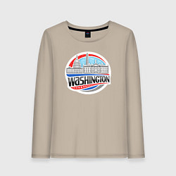 Женский лонгслив USA Washington