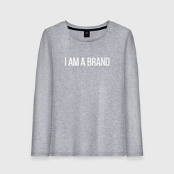 Женский лонгслив I am a brand