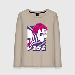 Женский лонгслив Клинок рассекающий демонов Акадза