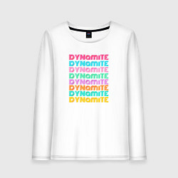 Женский лонгслив BTS Dynamite